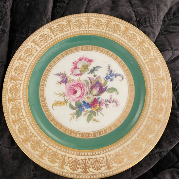 Bavaria Other - Bavaria Floral Dinner Plates Retailed by J.E. Caldwell - 6 avail-price/plate